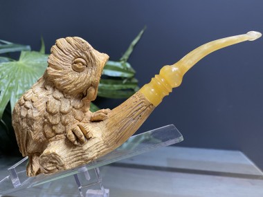 Block Meerschaum OwL Pipe