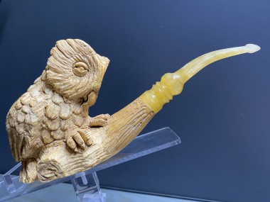 Block Meerschaum OwL Pipe
