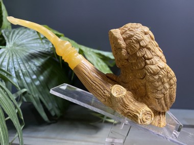 Block Meerschaum OwL Pipe