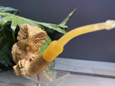 Block Meerschaum OwL Pipe