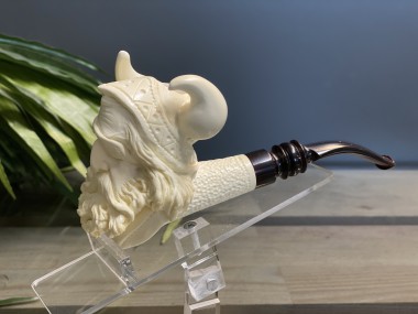 Block Meerschaum Viking Pipe