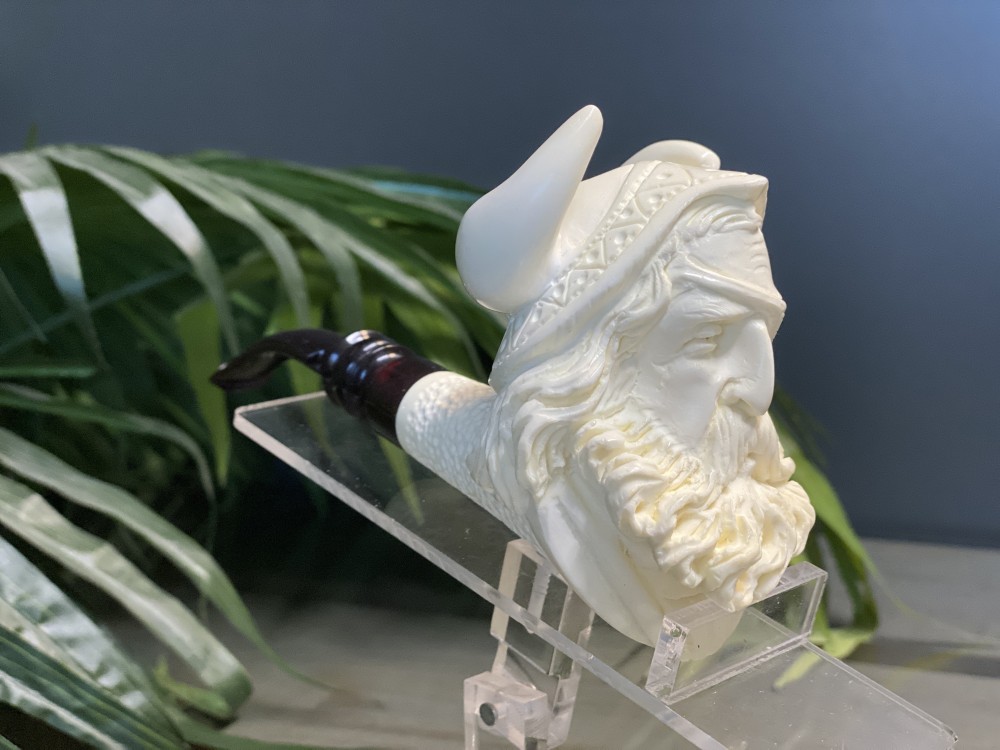 Block Meerschaum Viking Pipe