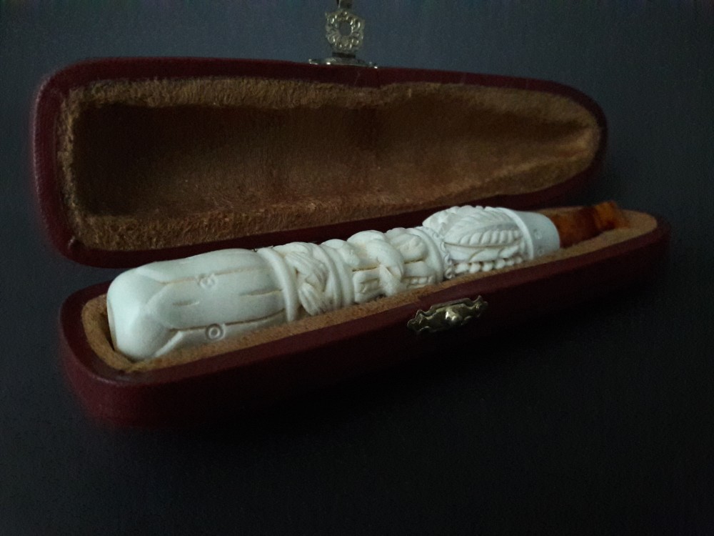 Handmade Meerschaum Cigarette Holder