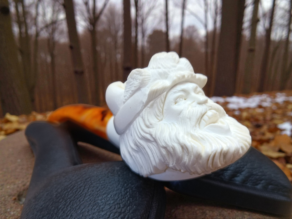 Block Meerschaum Berserker Pipe