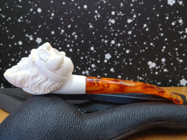 Block Meerschaum Berserker Pipe