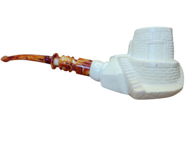 Block Meerschaum Ivory Stronghold pipe