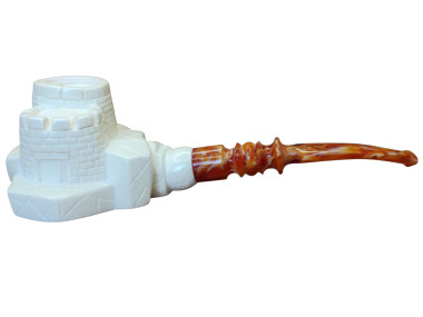 Block Meerschaum Ivory Stronghold pipe