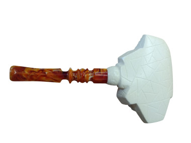 Block Meerschaum Ivory Stronghold pipe