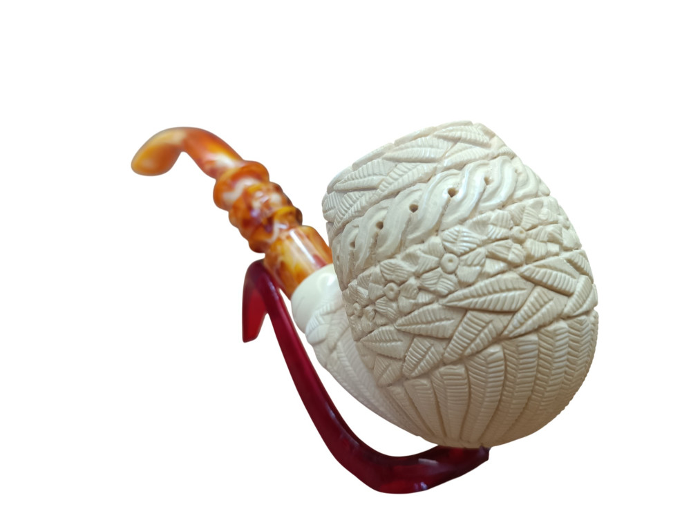 Block Meerschaum Forest Crown Pipe