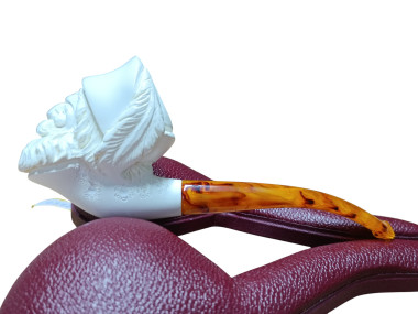Block Meerschaum  Ottoman Sage Pipe