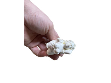 Artisan Figural Block Meerschaum Pipe Elegant Lady