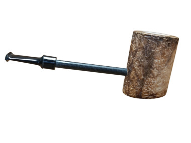 Handmade Block Meerschaum Pipe Natural Rustic Finish