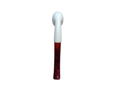 Crimson Orbit Textured Handmade Block Meerschaum Pipe