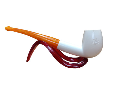 Gentle Bloom Handmade Block Meerschaum Pipe