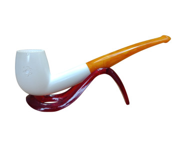 Gentle Bloom Handmade Block Meerschaum Pipe