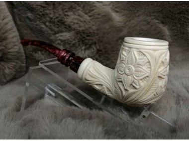 Hard Details Block Meerschaum Pipe Hard Details Block Meerschaum Pipe