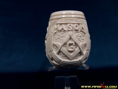 Masonic Meerschaum Pipe
