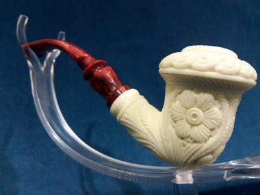 Figural Calabash Meerschaum Pipe