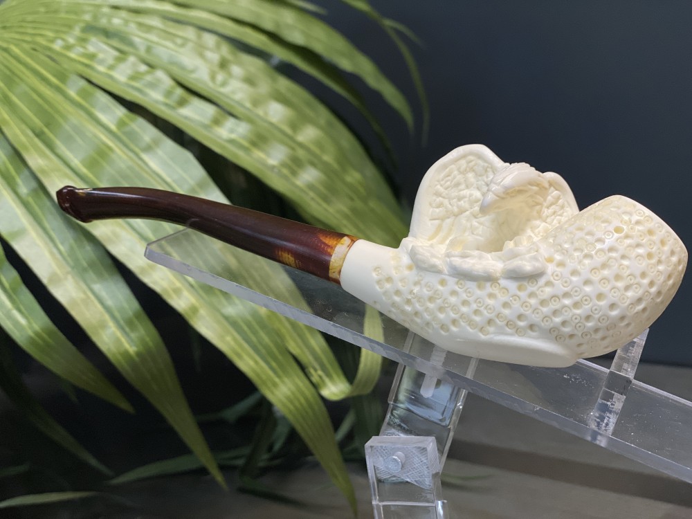 Block Meerschaum Eagle Pipe