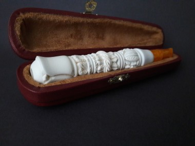 Handmade Meerschaum Cigarette Holder